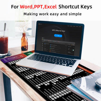 Microsoft Office Shortcuts Mouse Pad