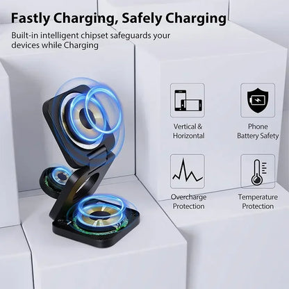 3 in 1 Wireless Charger Stand